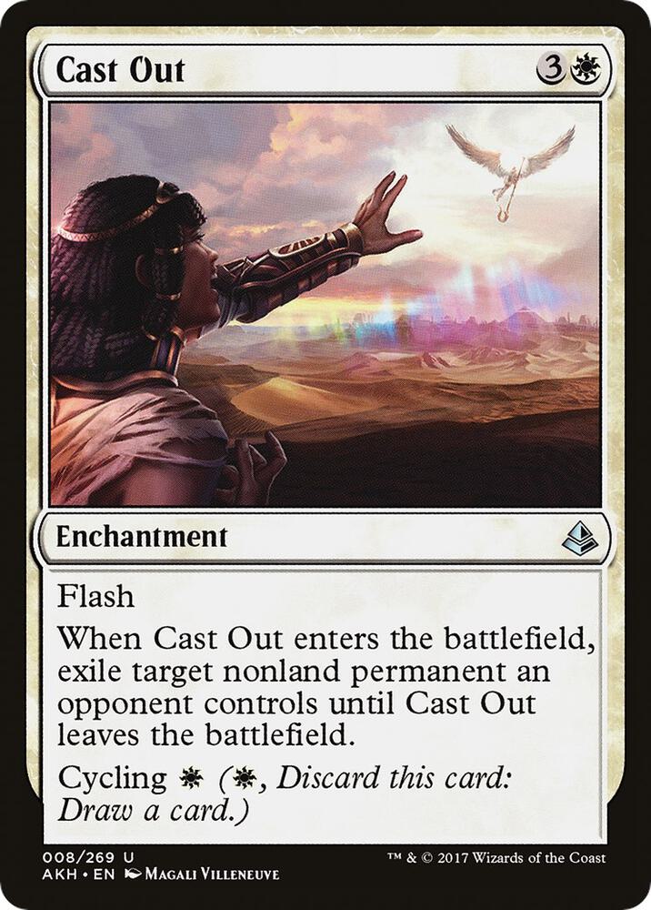 Cast Out 8 card from Amonkhet