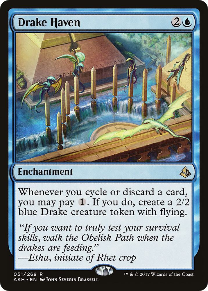 Drake Haven 51 card from Amonkhet