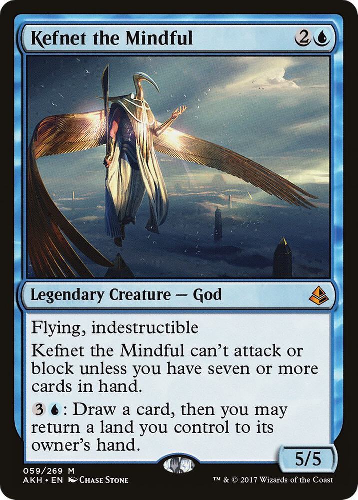 Kefnet the Mindful 59 card from Amonkhet