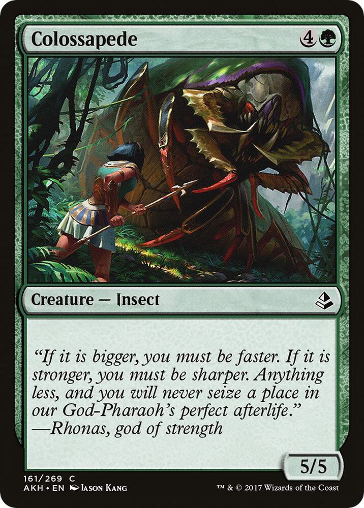 Colossapede 161 card from Amonkhet