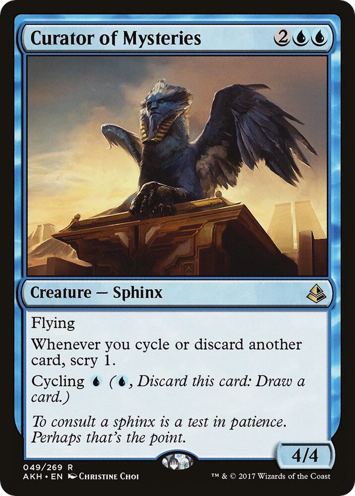 Curator of Mysteries 49 card from Amonkhet