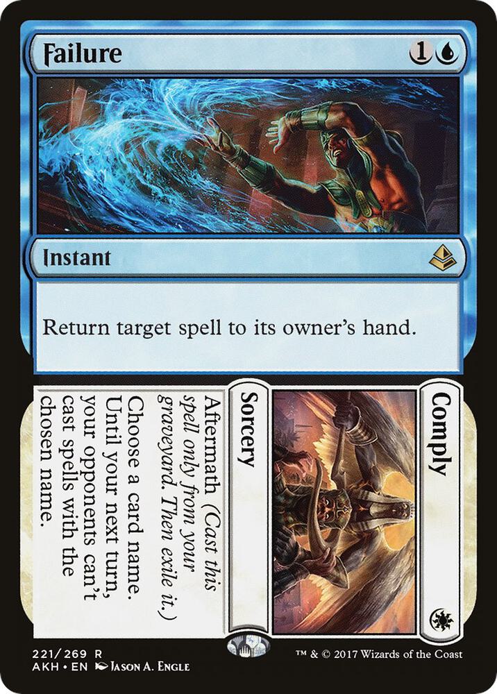 Failure // Comply 221 card from Amonkhet
