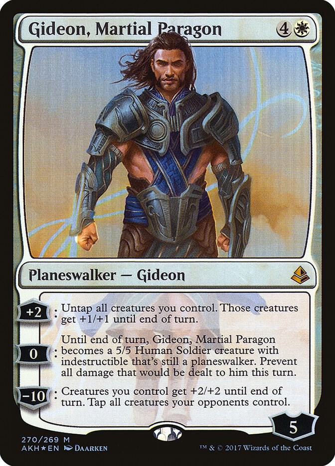 Gideon, Martial Paragon 270 card from Amonkhet