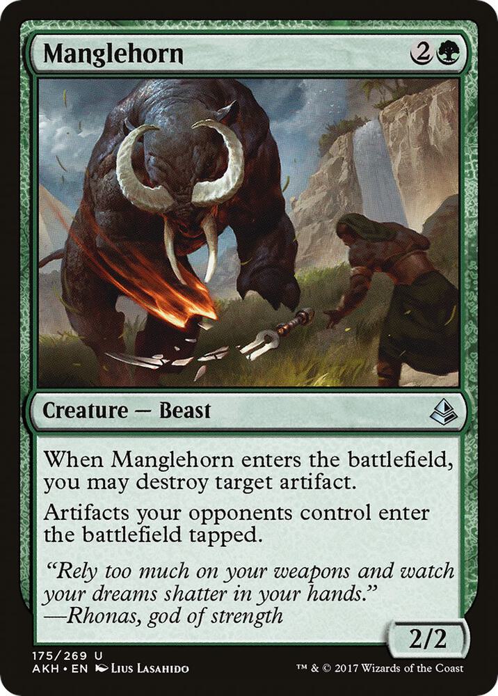 Manglehorn 175 card from Amonkhet