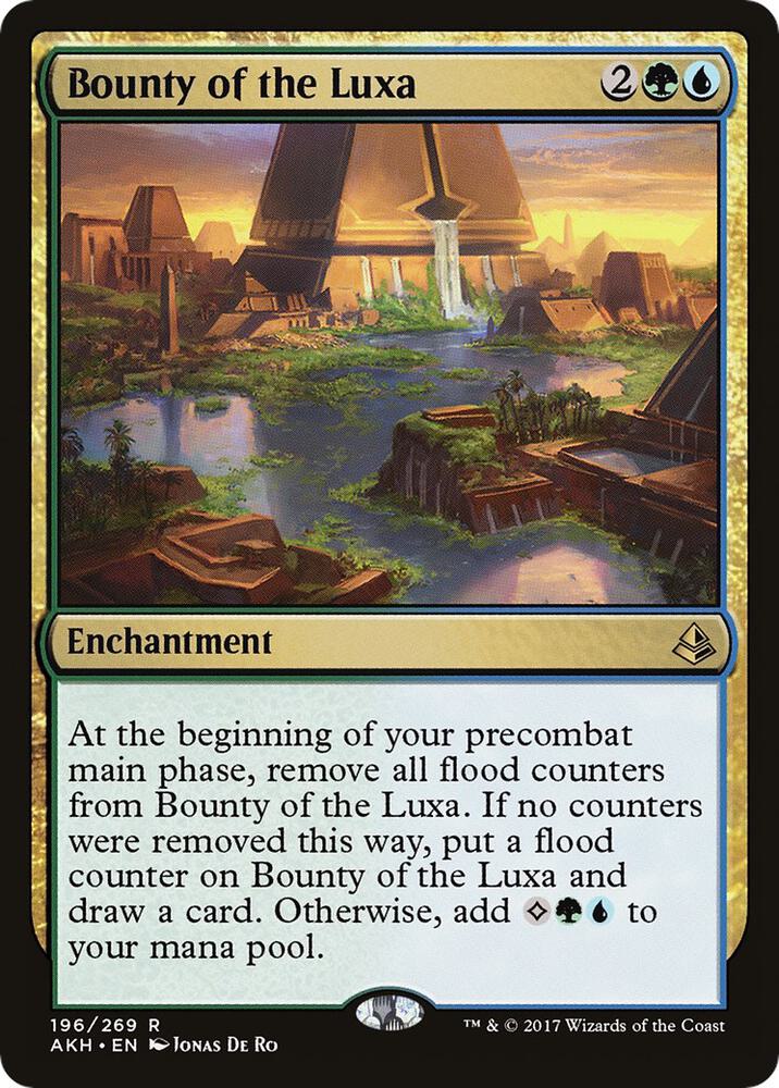Bounty of the Luxa 196 card from Amonkhet