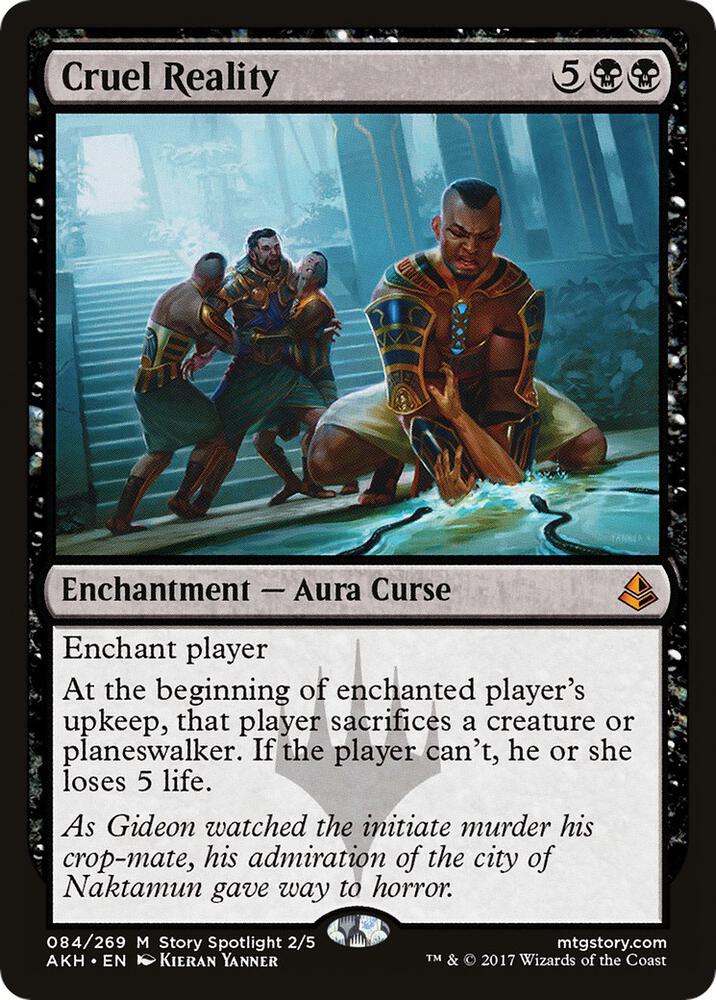 Cruel Reality 84 card from Amonkhet