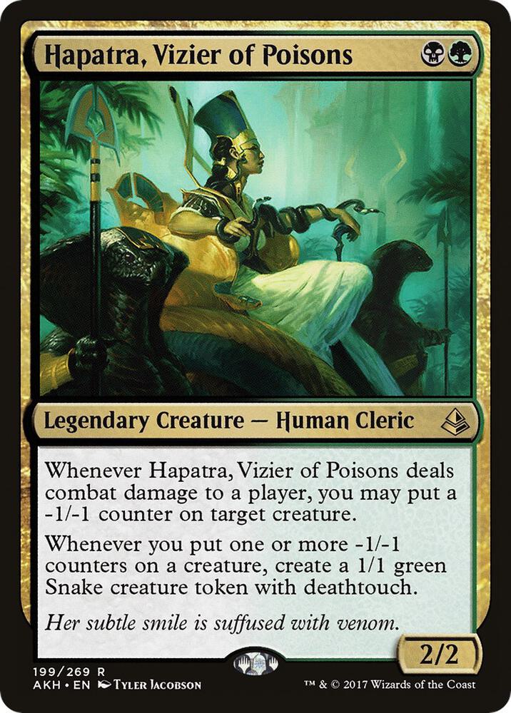 Hapatra, Vizier of Poisons 199 card from Amonkhet