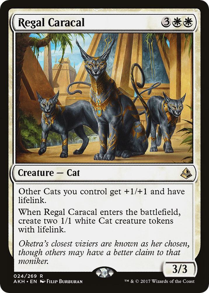 Regal Caracal 24 card from Amonkhet