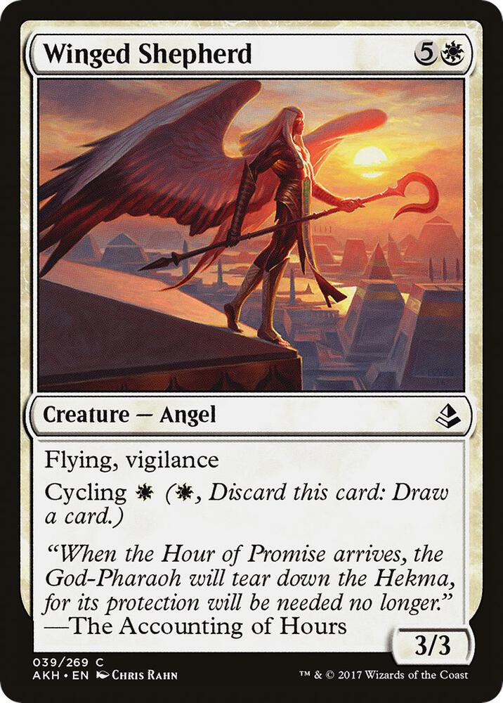 Winged Shepherd 39 card from Amonkhet
