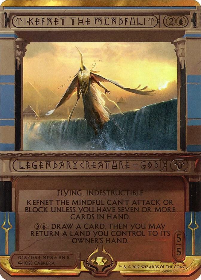 Kefnet the Mindful 15 card from Masterpiece Series: Amonkhet Invocations