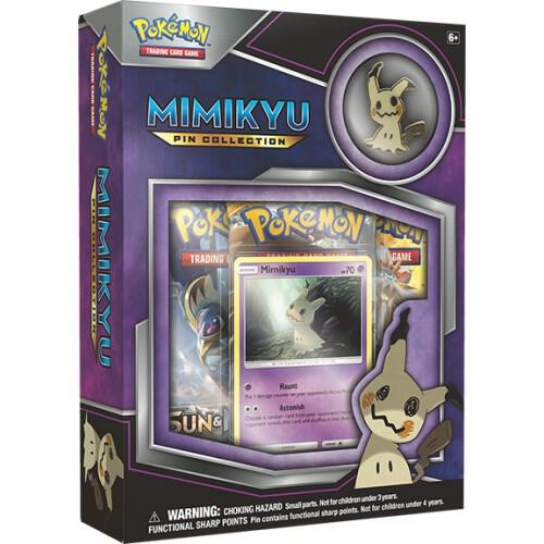 Mimikyu Pin Collection card from SM Base Set