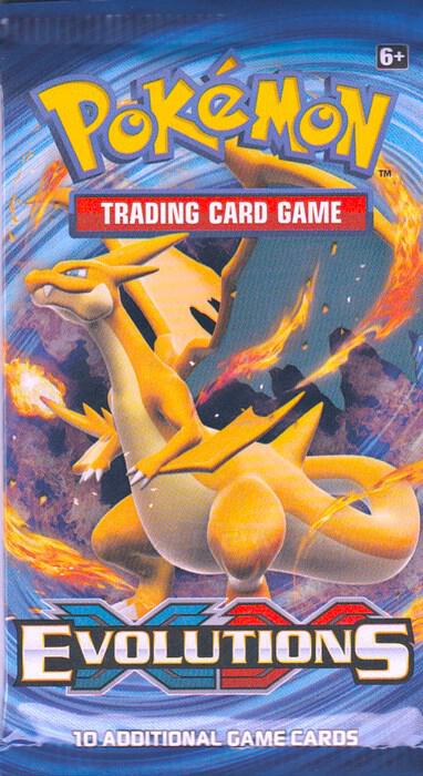 Evolutions Booster Pack card from XY - Evolutions
