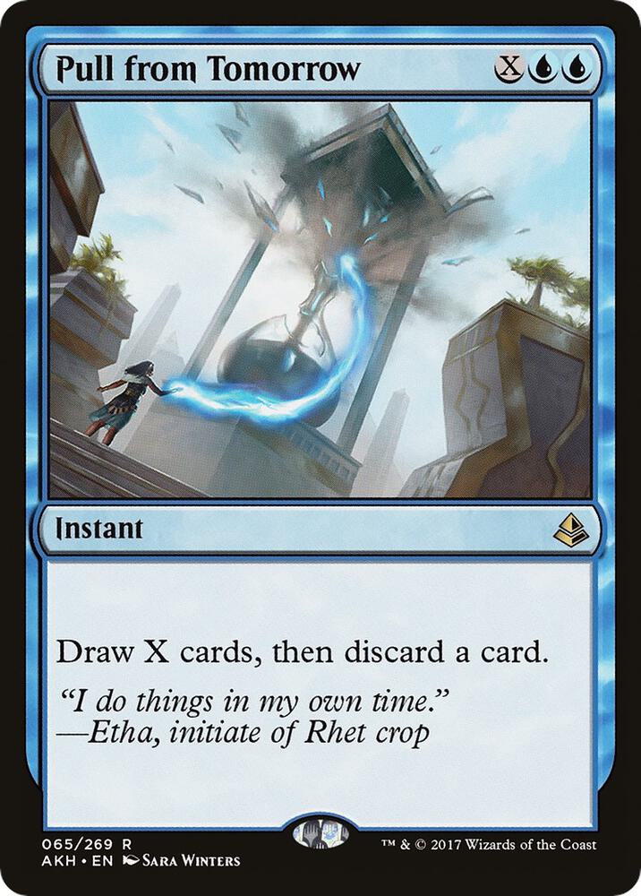Pull from Tomorrow 65 card from Amonkhet