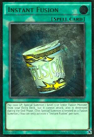 Instant Fusion (UTR) OP04-EN002 card from OTS Tournament Pack 4