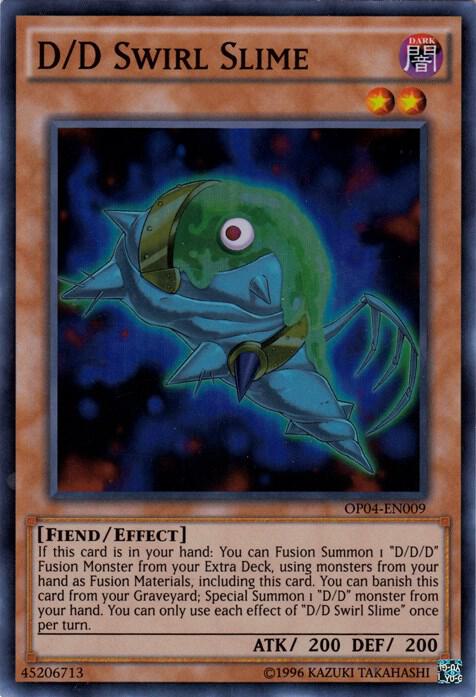 D/D Swirl Slime OP04-EN009 card from OTS Tournament Pack 4