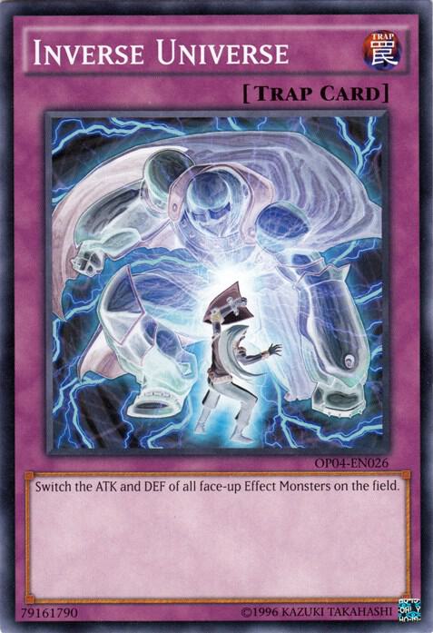 Inverse Universe OP04-EN026 card from OTS Tournament Pack 4