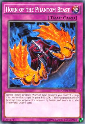 Horn of the Phantom Beast OP04-EN027 card from OTS Tournament Pack 4