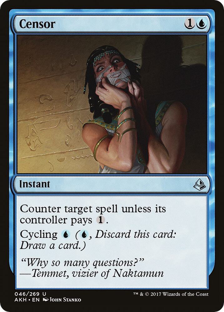 Censor 46 card from Amonkhet