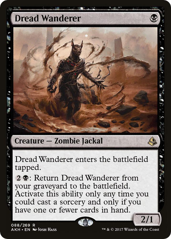 Dread Wanderer 88 card from Amonkhet