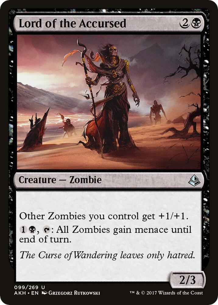 Lord of the Accursed 99 card from Amonkhet
