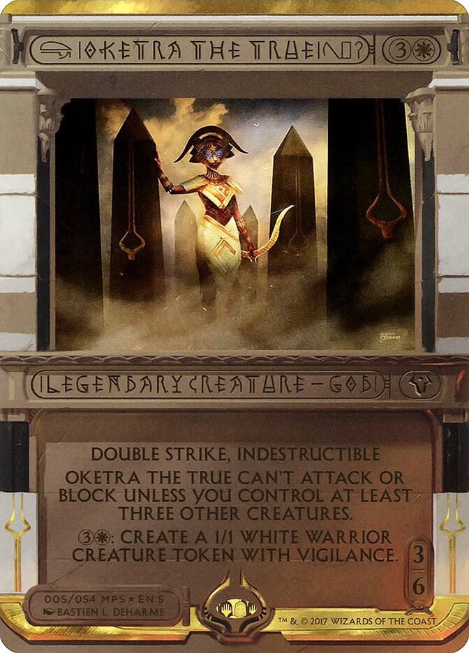 Oketra the True 5 card from Masterpiece Series: Amonkhet Invocations