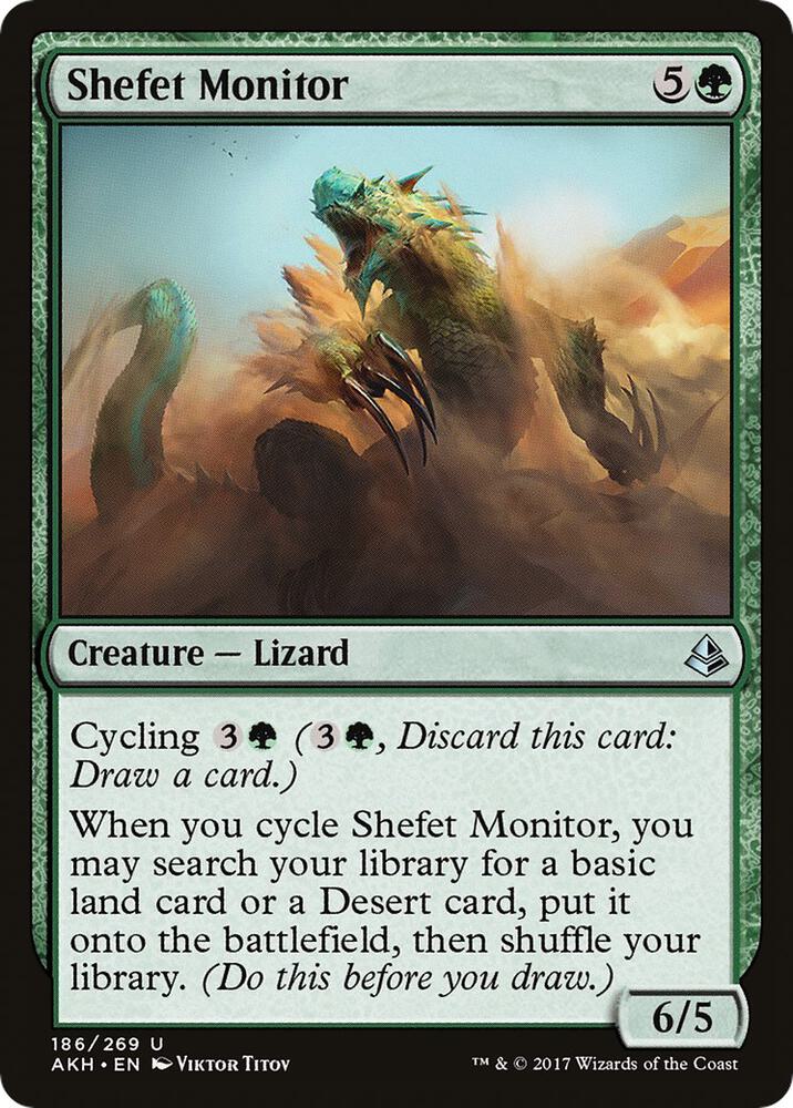Shefet Monitor 186 card from Amonkhet