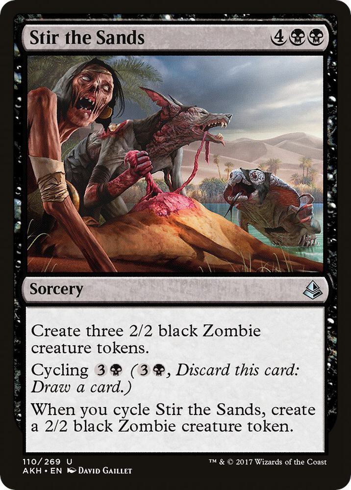 Stir the Sands 110 card from Amonkhet