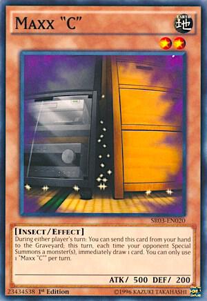 Maxx "C" SR03-EN020 card from Structure Deck: Machine Reactor