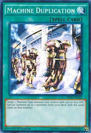 Machine Duplication SR03-EN029 card from Structure Deck: Machine Reactor