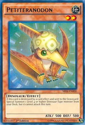 Petiteranodon SR04-EN000 card from Structure Deck: Dinosmasher's Fury