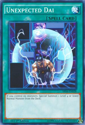 Unexpected Dai SR04-EN028 card from Structure Deck: Dinosmasher's Fury