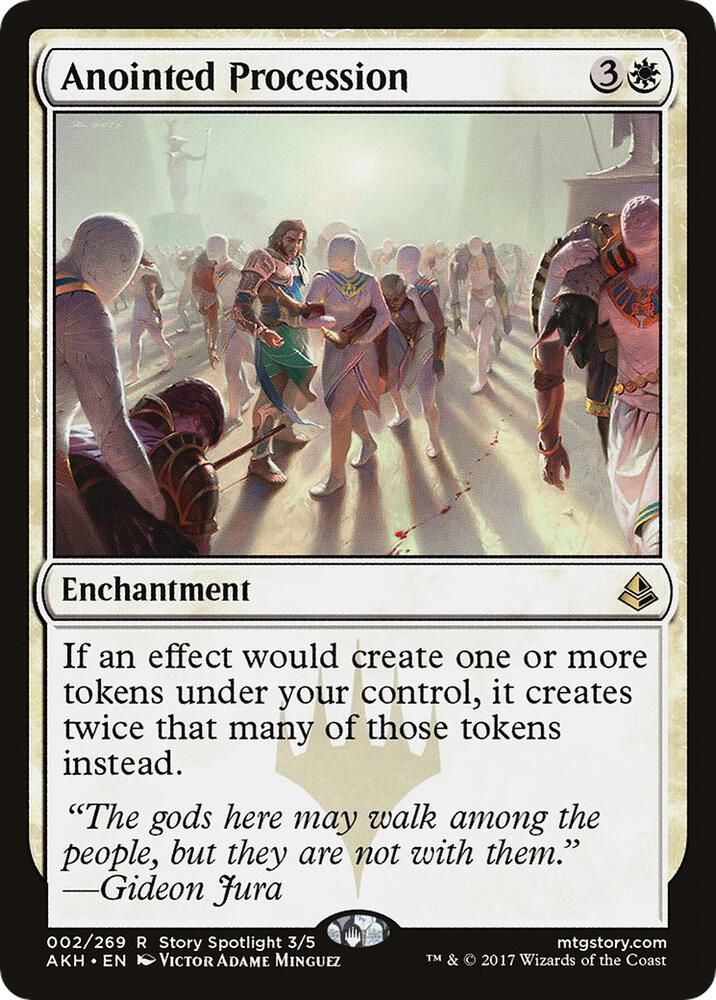 Anointed Procession 2 card from Amonkhet