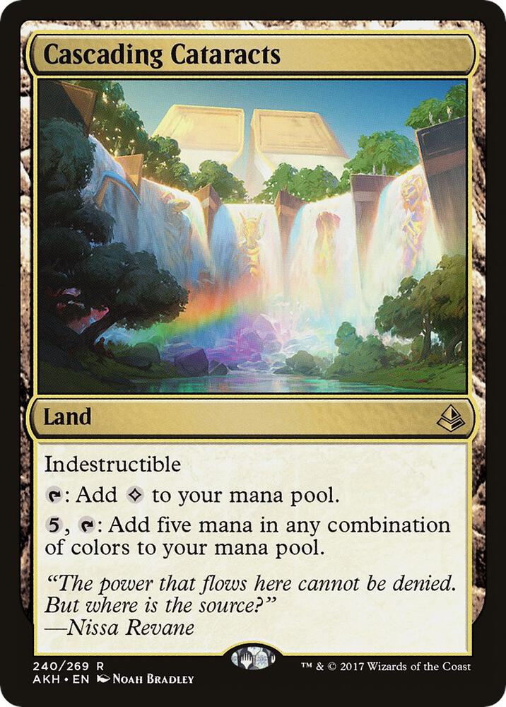 Cascading Cataracts 240 card from Amonkhet