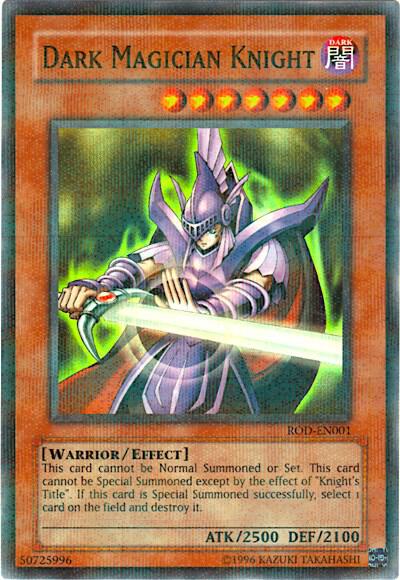 Dark Magician Knight (Reshef of Destruction) (Super Rare) ROD-EN001 card from Yu-Gi-Oh! Video Game Promotional Cards