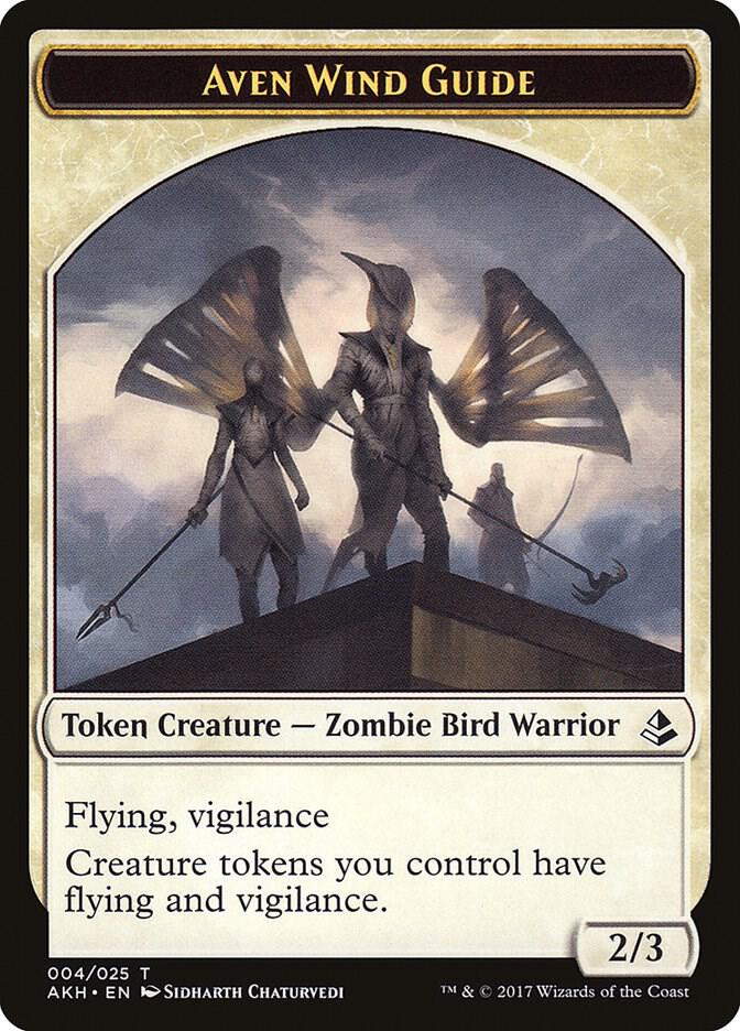 Aven Wind Guide Token 4 card from Amonkhet