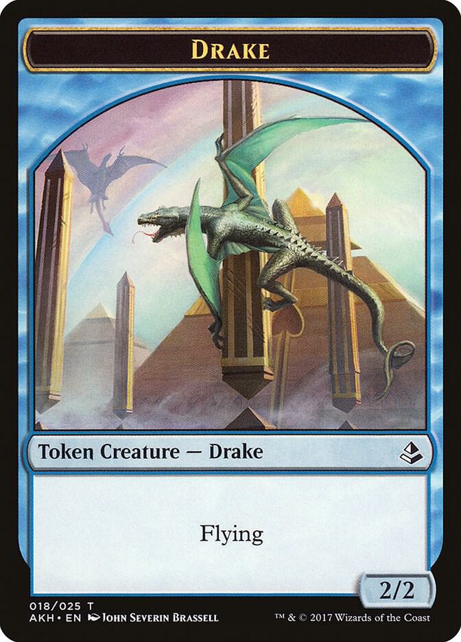 Drake Token 18 card from Amonkhet