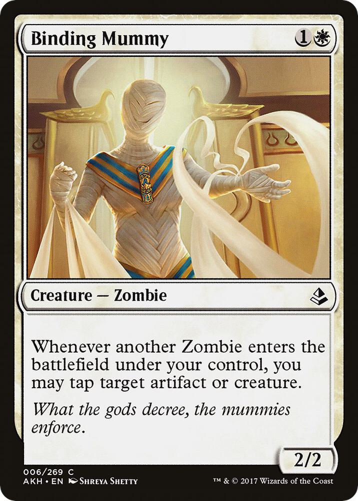 Binding Mummy 6 card from Amonkhet