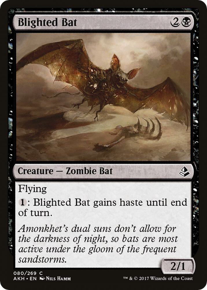 Blighted Bat 80 card from Amonkhet
