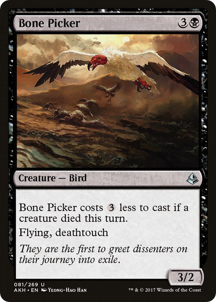 Bone Picker 81 card from Amonkhet