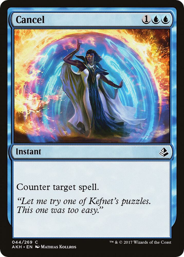 Cancel 44 card from Amonkhet