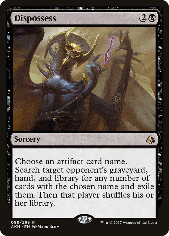 Dispossess 86 card from Amonkhet