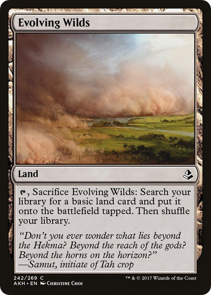 Evolving Wilds 242 card from Amonkhet