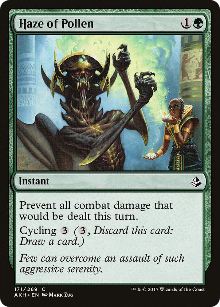 Haze of Pollen 171 card from Amonkhet
