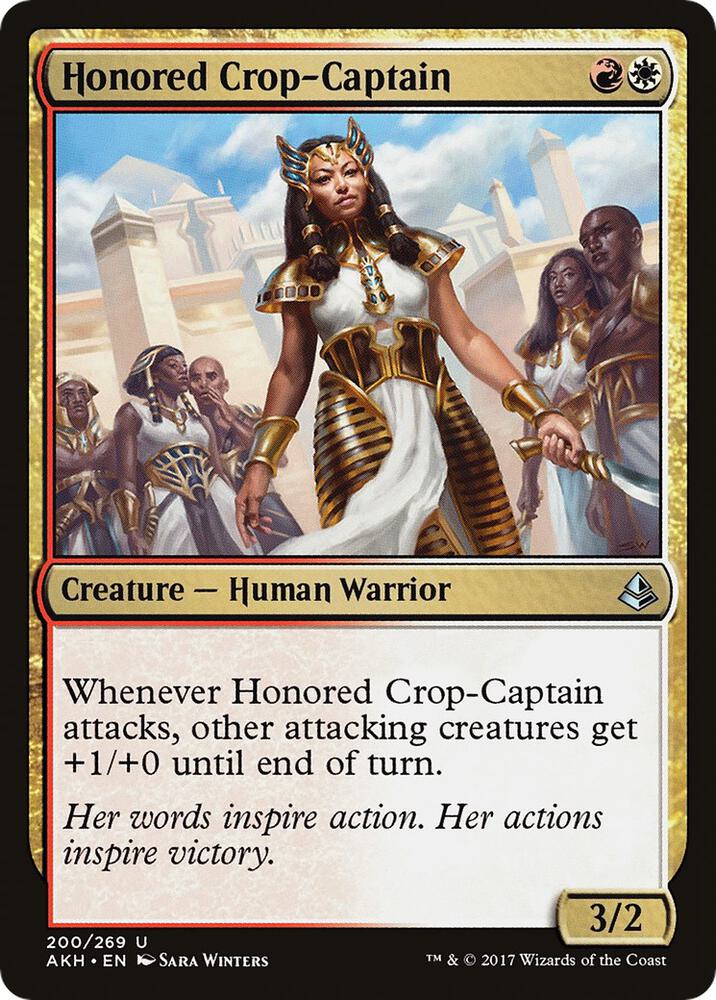 Honored Crop-Captain 200 card from Amonkhet
