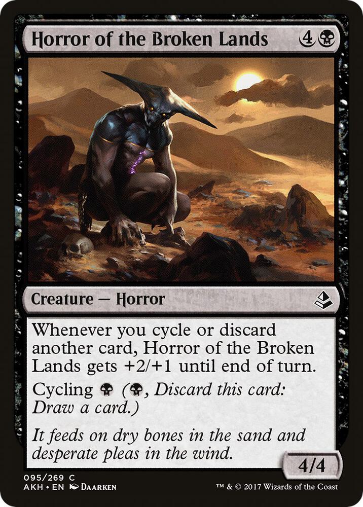 Horror of the Broken Lands 95 card from Amonkhet
