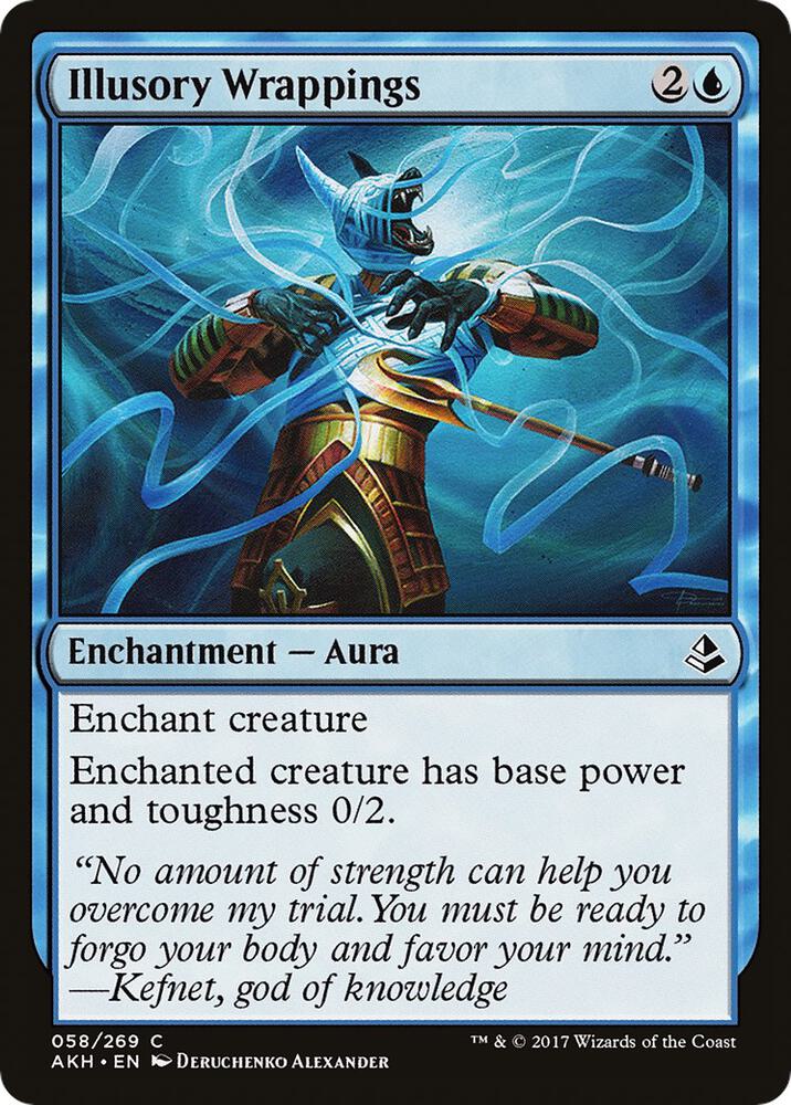 Illusory Wrappings 58 card from Amonkhet