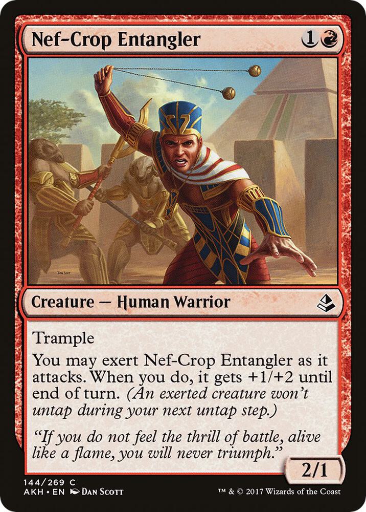 Nef-Crop Entangler 144 card from Amonkhet
