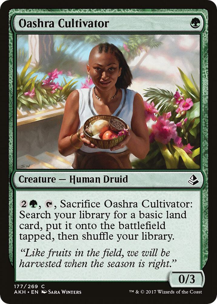 Oashra Cultivator 177 card from Amonkhet