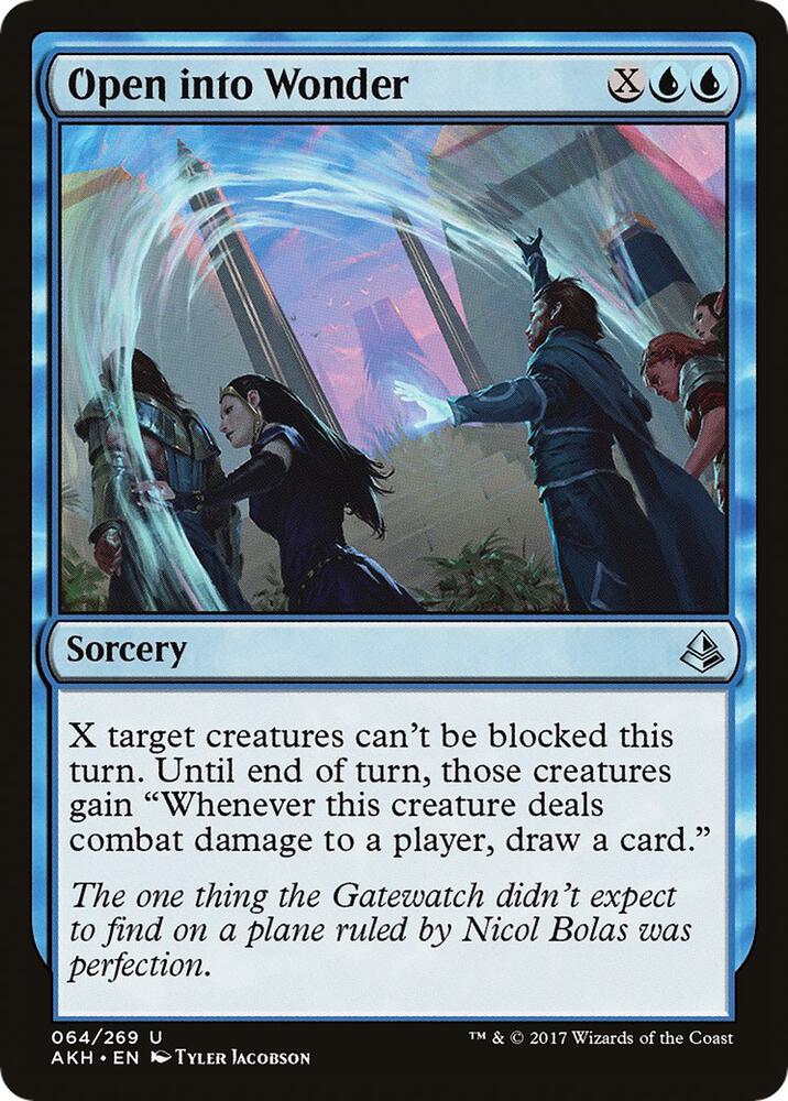 Open into Wonder 64 card from Amonkhet