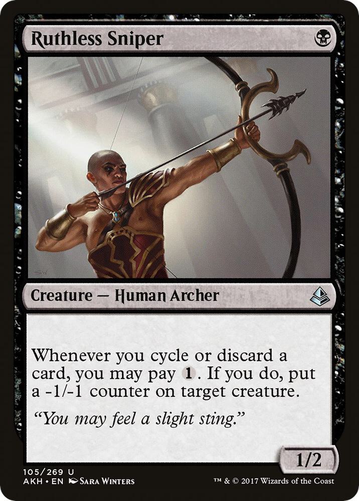 Ruthless Sniper 105 card from Amonkhet